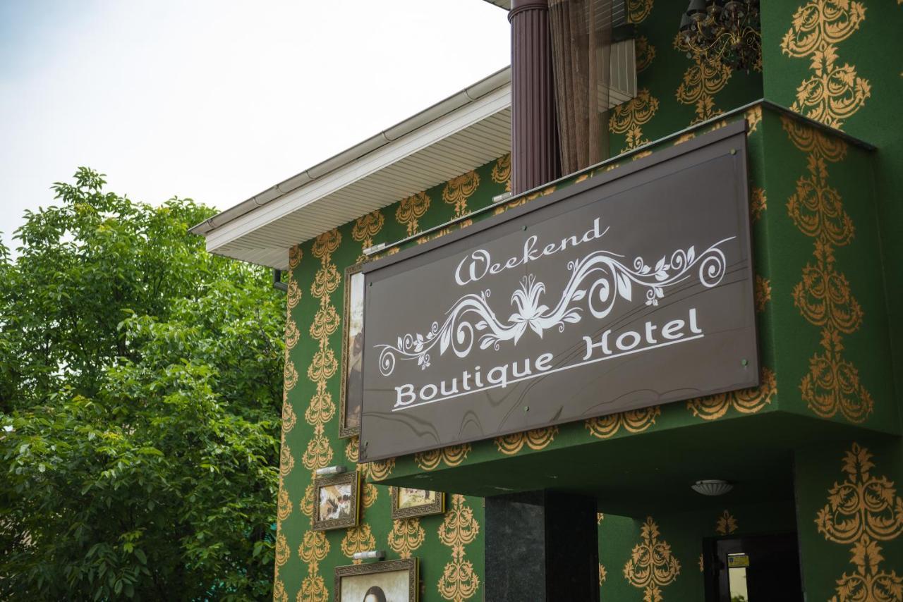 Weekend Boutique Hotel Kischinau Exterior foto